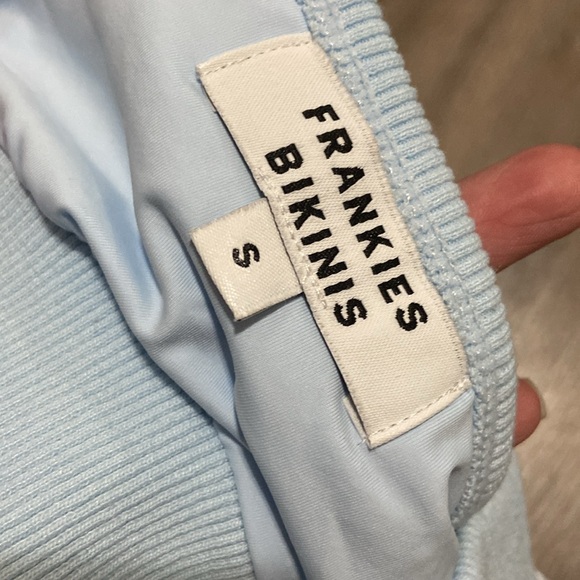 FRANKIES BIKINIS size S Sugar Waffle Bralette Top - Picture 8 of 10